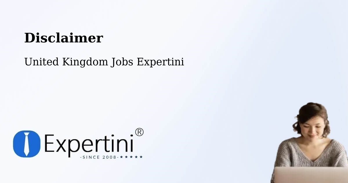 Disclaimer – Crail - United Kingdom Jobs Expertini